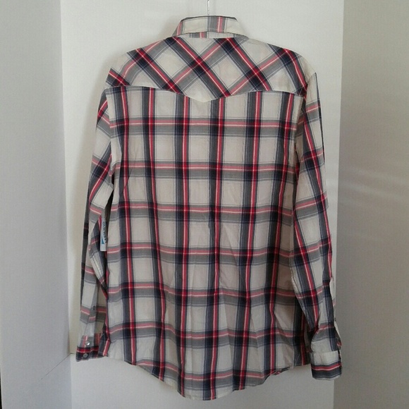 OLD Navy Plaid Shirt NWT - Picture 2 of 6